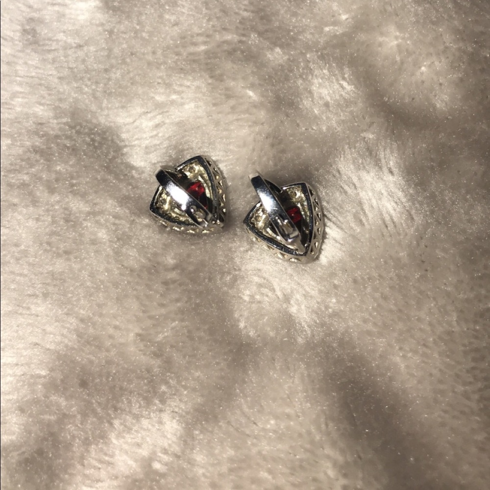 Red Ruby Earrings - image 2